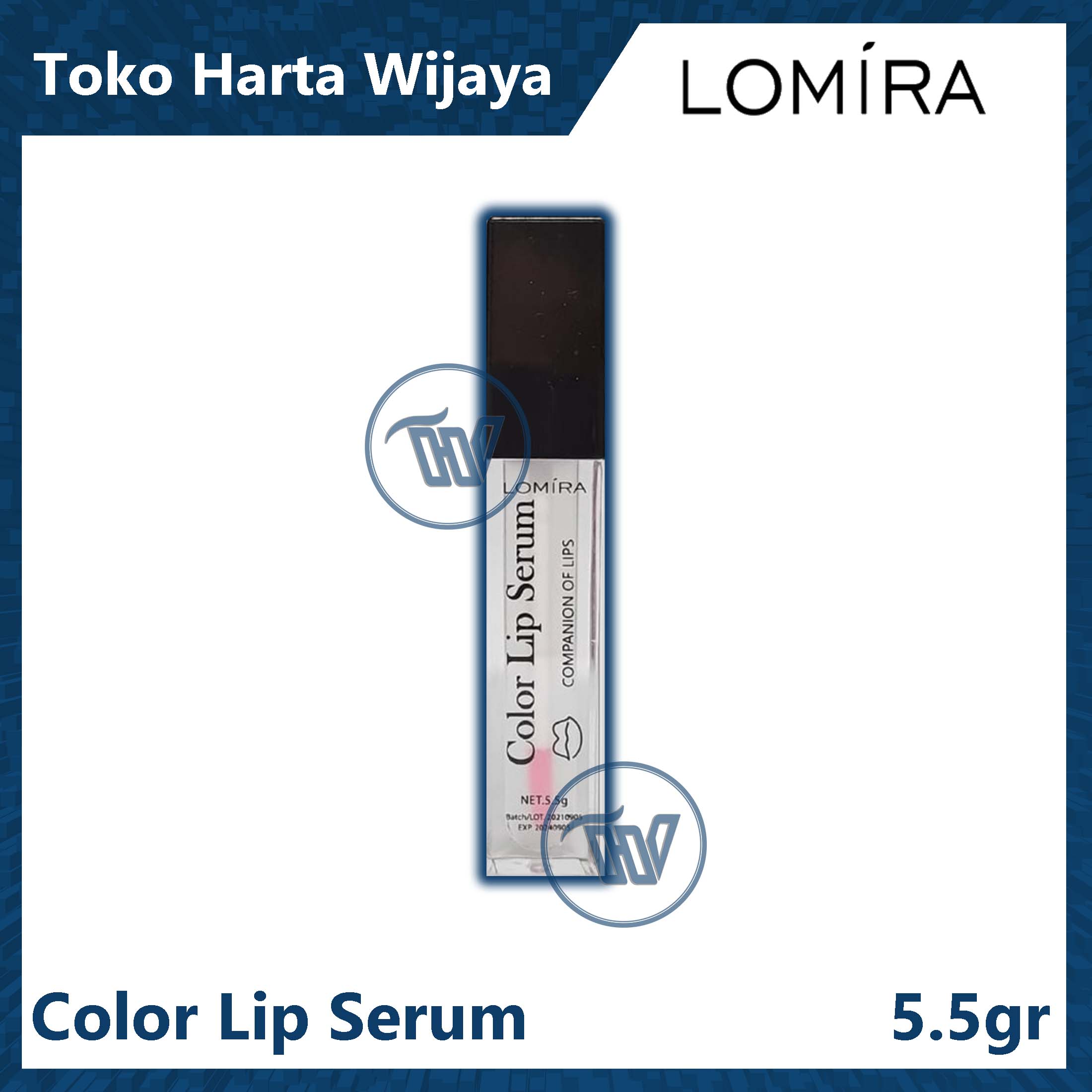 LOMIRA EXP 05/2025 Color Lip Serum BPOM 5.5gr 1 Pcs Menjaga