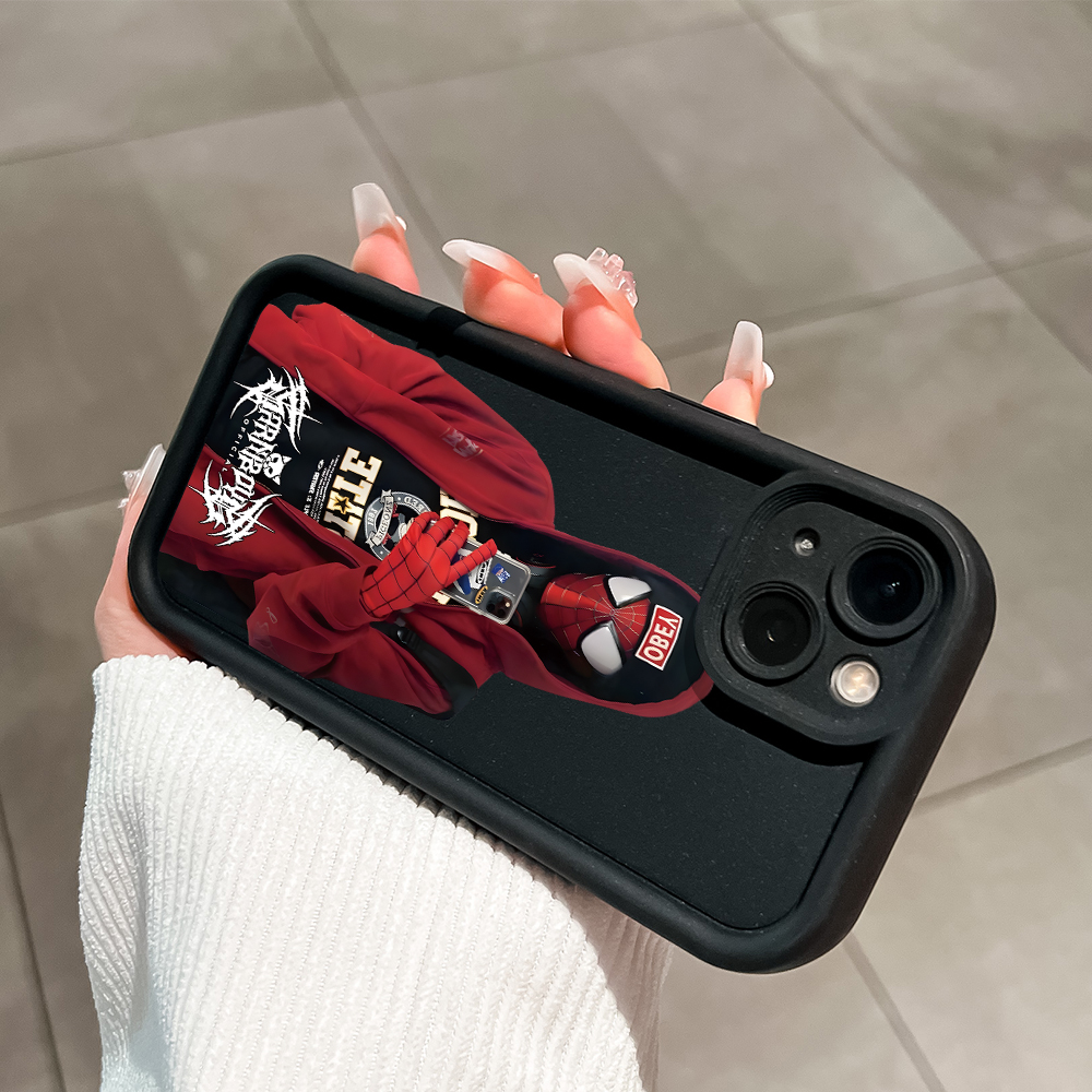 UCUC%20for%20Infinix%20Smart%206%20Back%20Cover%20Trendy%20Spider%20Man%20Soft%20Silicone%20Square%20Ladder%20Phone%20Case%20-%20Image%207