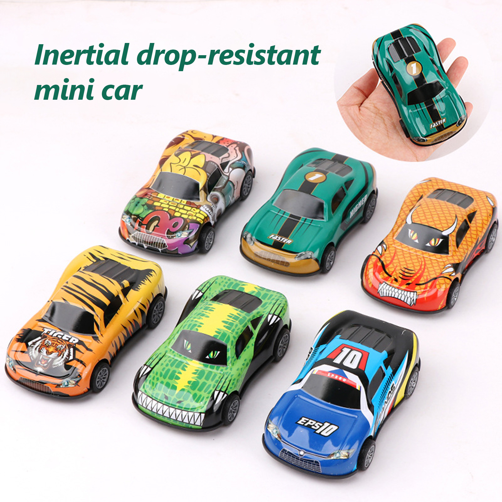 Childrenworld Pull Back Car Mini Toy Vehicle Fun and Interactive Pull Back Car Toy No Battery Required Inertia Movement Mini Simulation Vehicle for Kids Perfect Party Favor