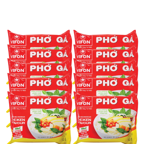Combo 5 Gói, 10 Gói Phở Bò- Phở Gà Vifon 65gr