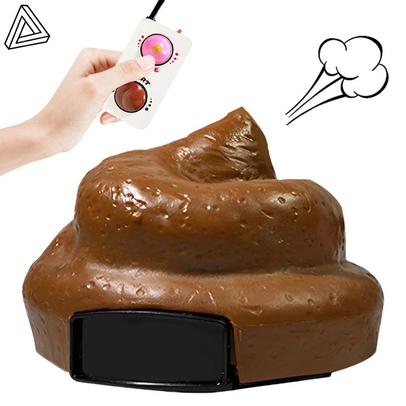 Remote Control Poop Car with Remote Funny Poop Prank for Kids Novel