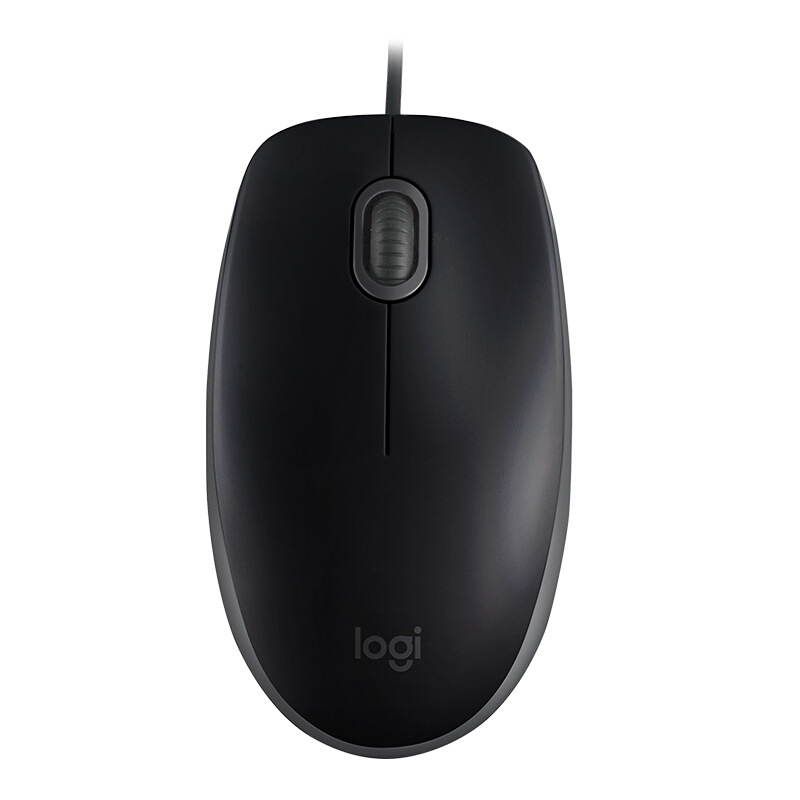 Logitech/Logitech M110/M111 Photoelectric Mute Wired Mouse Usb Laptop Office Mouse