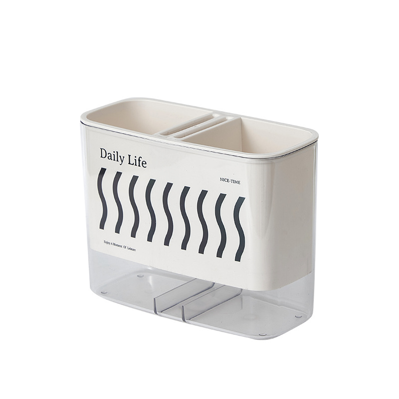 Wall hanging i chopstick storage box, kitchen non-punched chopstick basket shelf anti-mildew drainage chopstick cage