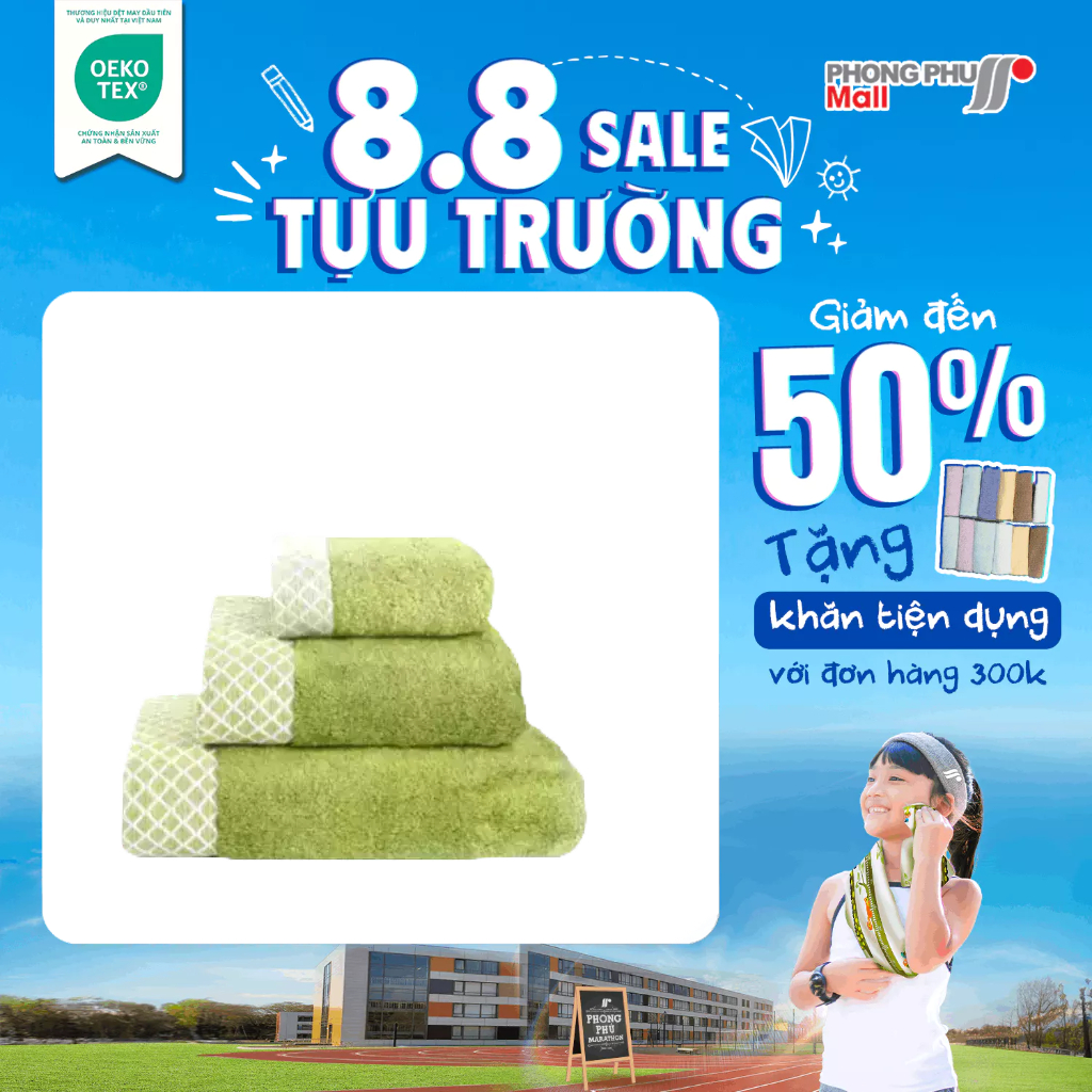 Khăn Mặt Mollis Soybean FM1F 40x78 cm