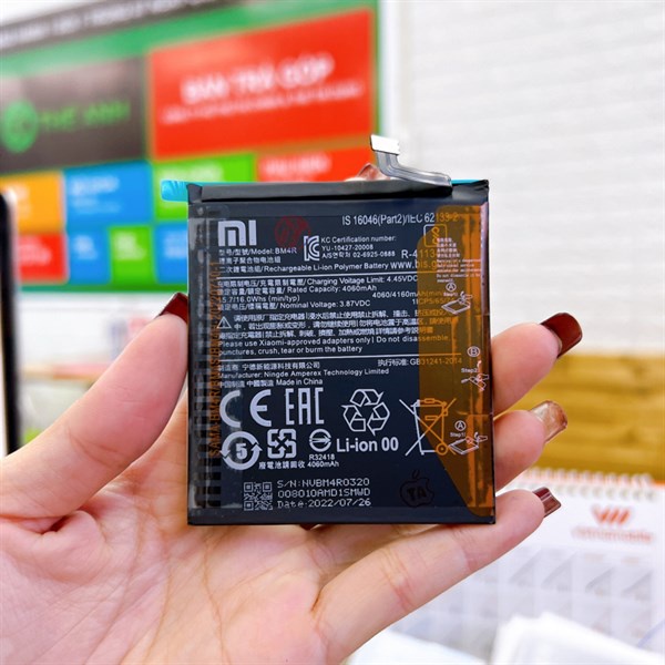 [ ẢNH THẬT ] Pin Xiaomi Mi 10 Lite 5G - BM4R zin
