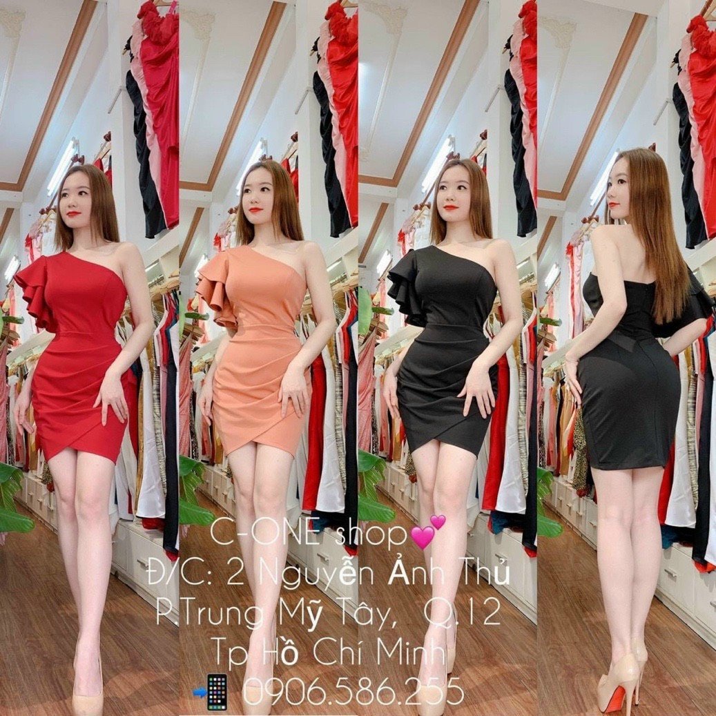[HCM]ĐẦM BODY PHỐI REN SANG CHẢNH