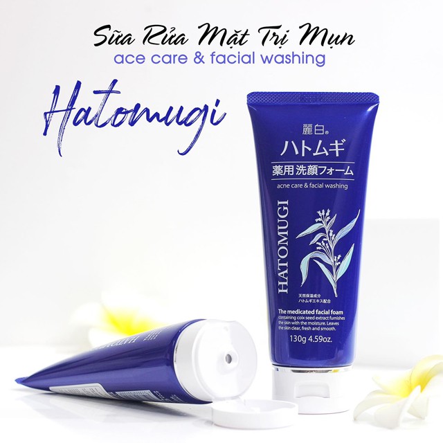 Sữa rửa mặt Hatomugi