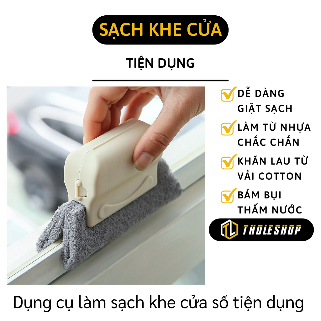 Dụng cụ vệ sinh khe cửa sổ - Dụng cụ làm sạch khe cửa sổ tiện dụng - Bàn chải làm sạch rãnh cửa sổ, rãnh nhà bếp