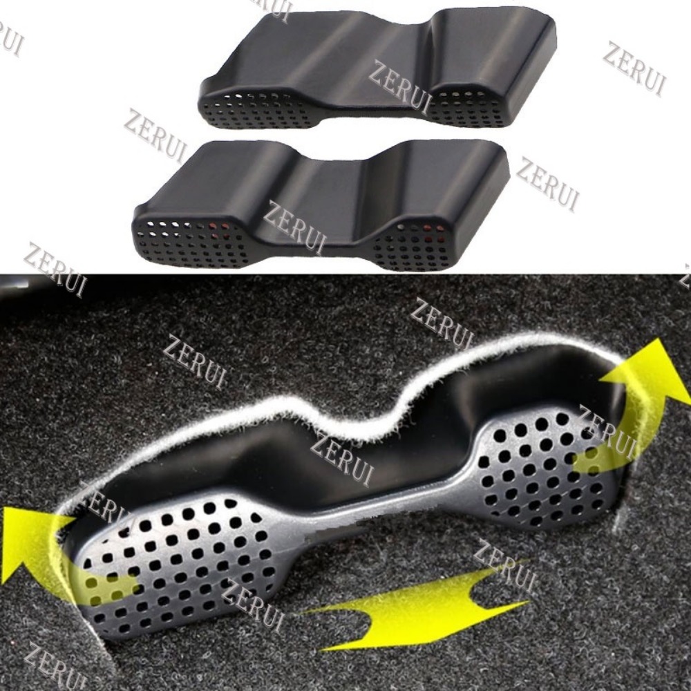Zr for mitsubishi outlander 2013 - 2018 abs under seat floor rear a/c heater air conditioner duct vent cover accessories