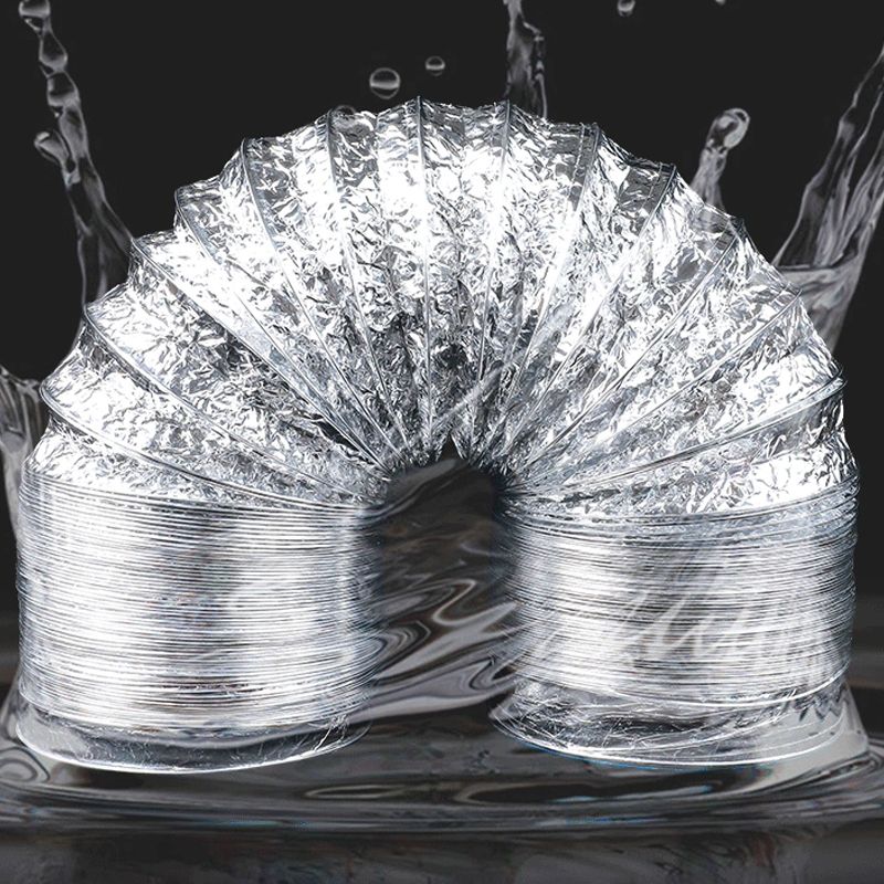 Flexible Aluminum Foil Ducting Ventilation Air Hose Vent System For ...