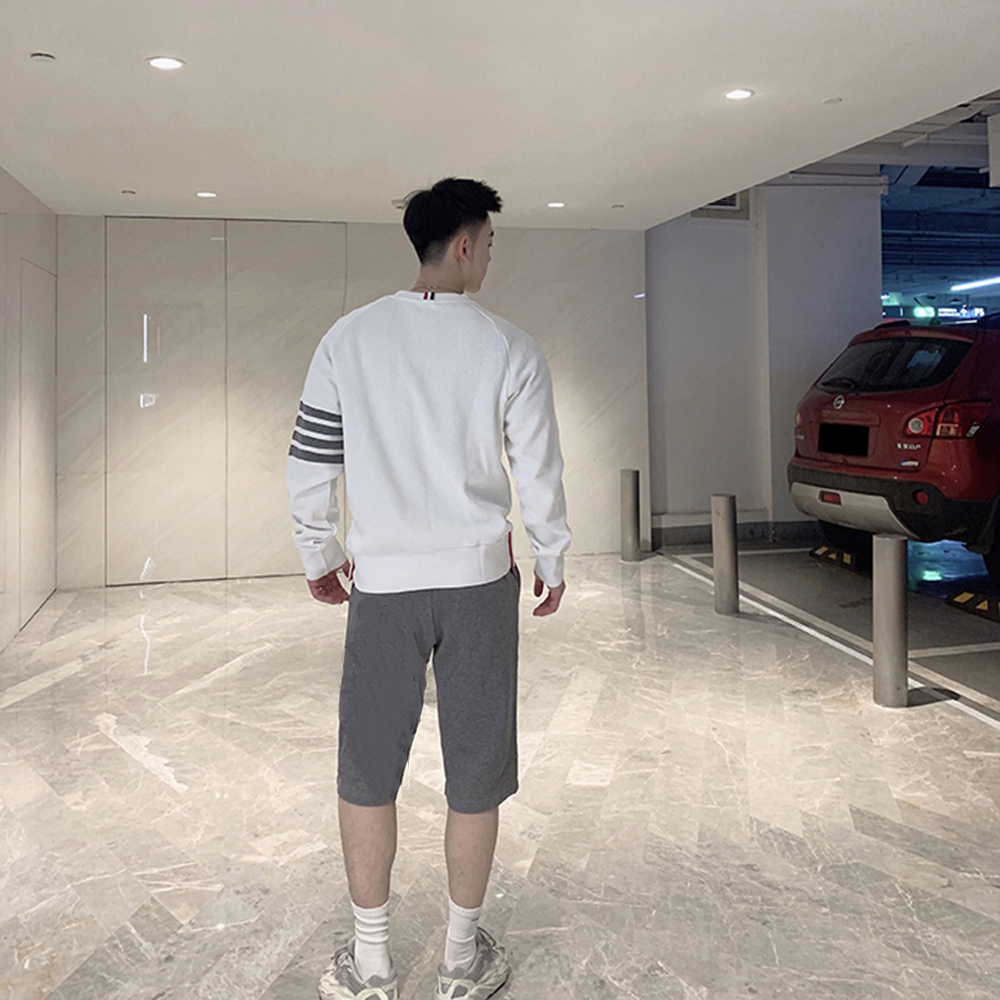 Quần Shorts Nam Thể Thao Ống Suông Basic Phối Ba Sọc Ngang Đùi Độc Lạ Cá Tính Thời Trang HOT TREND 2024 4MENHN SHORTS NAM 9000016C3