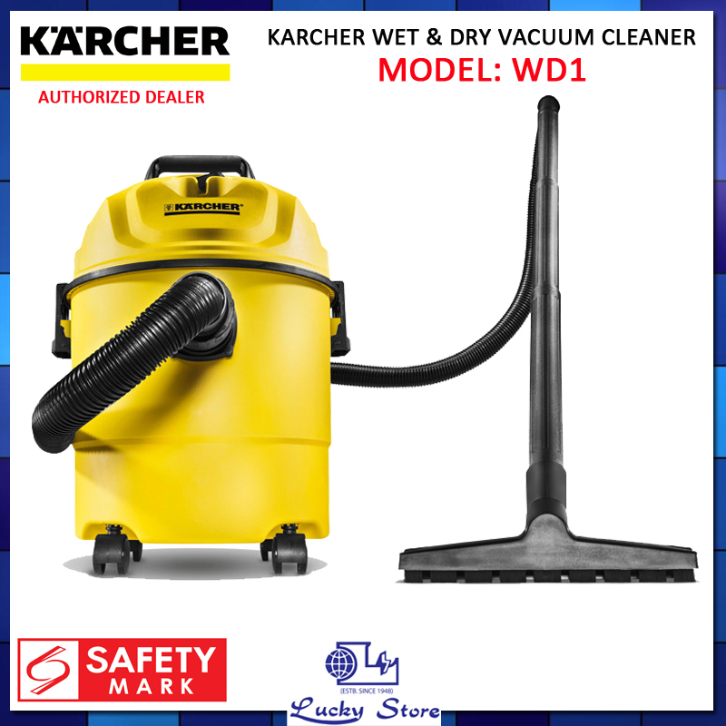 (Bulky) KARCHER WD1 WET AND DRY VACUUM CLEANER, WITH BAG, 1000W, 1 YEAR