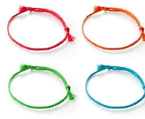 Vòng đeo tay basic handmade nhiều màu sắc