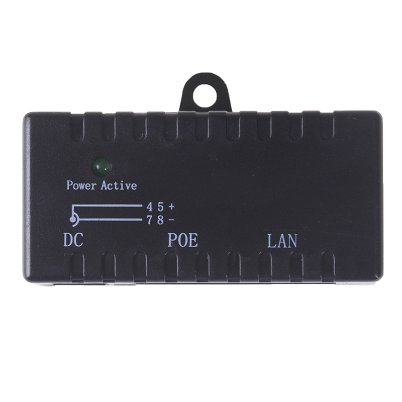 Passive POE injector for IP Camera VoIP Phone Netwrok AP device 12V - 48V. 