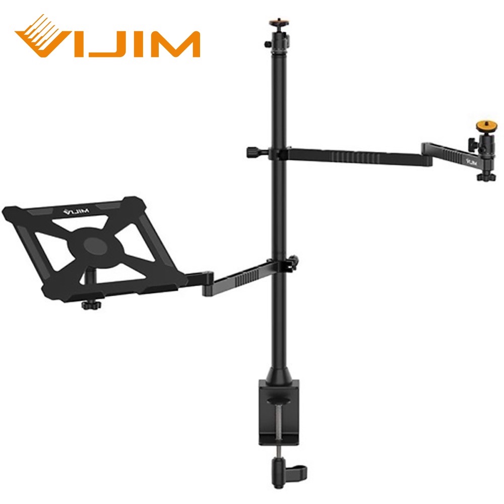 ULANZI VIJIM LS22 Desk Table Mount Laptop Camera Microphone Light Stand