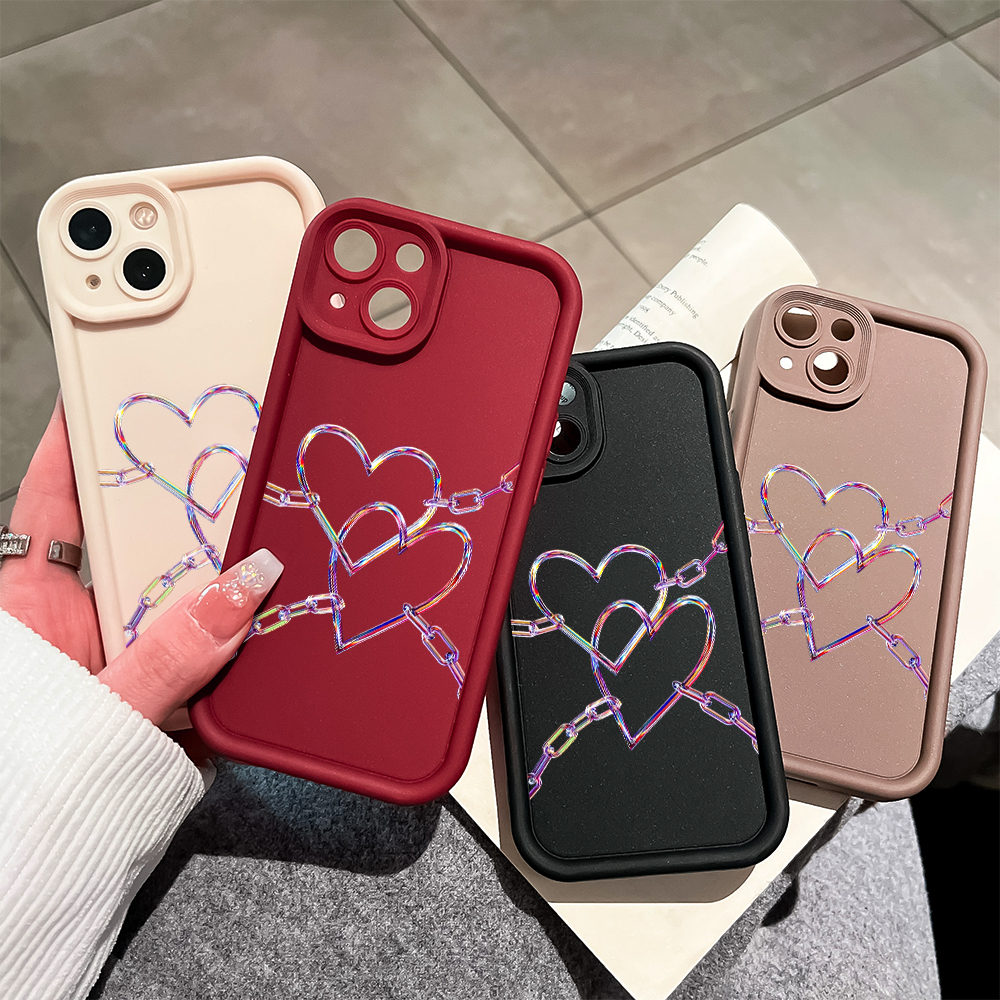 Hontinga%20for%20Redmi%2014C%20Back%20Cover%20Colorful%20Love%20Pattern%20Ladder%20Soft%20Camera%20Protection%20Rubber%20Phone%20Case%20-%20Image%203