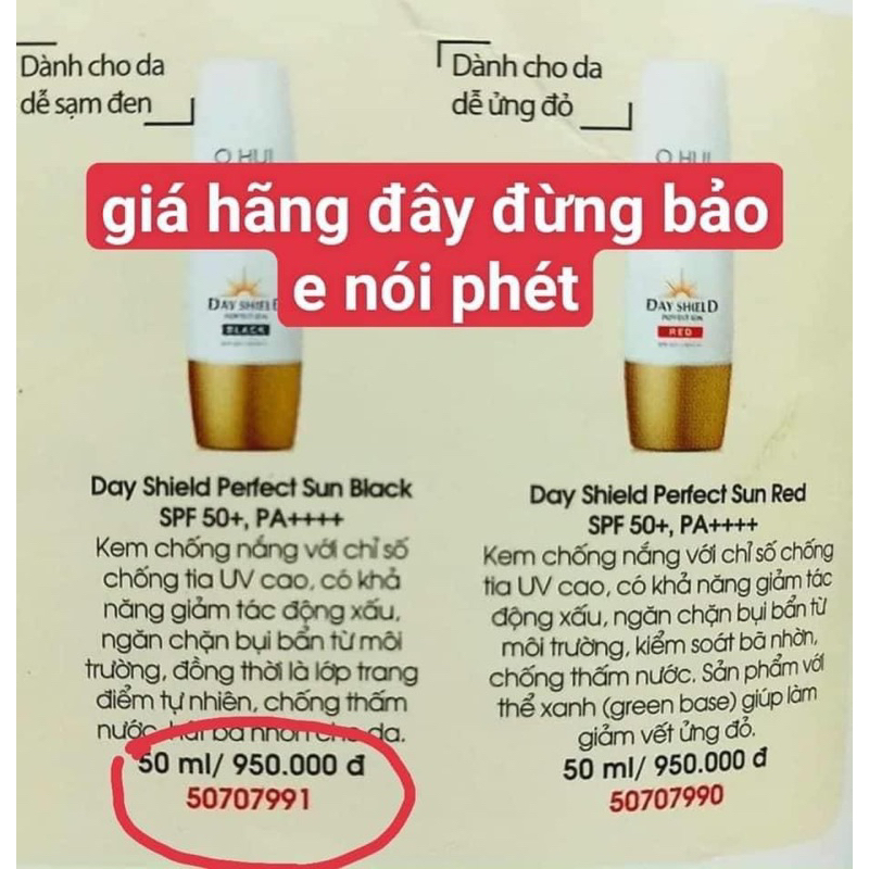 Kem Chống Nắng Ohui