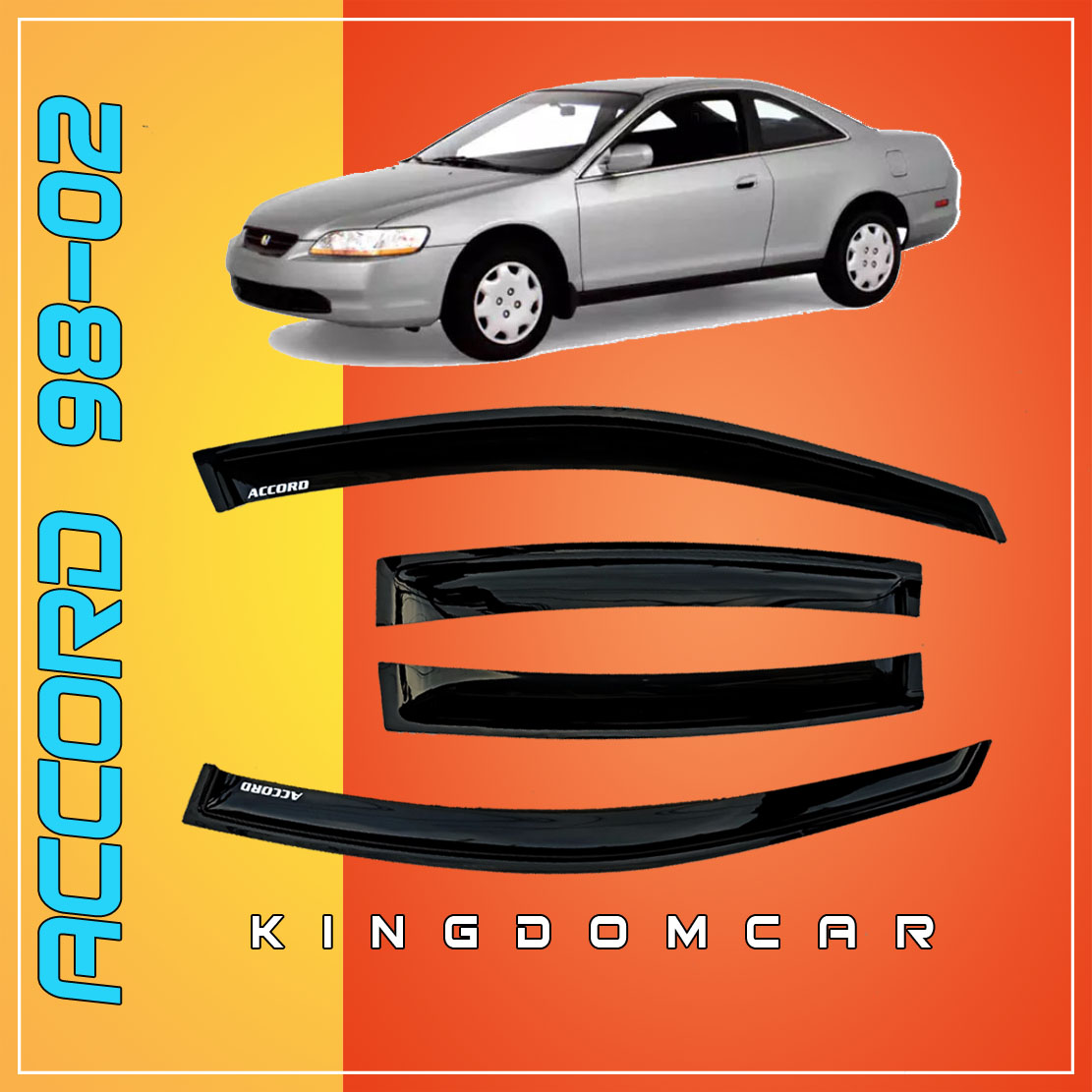 2000 honda deals accord window visors