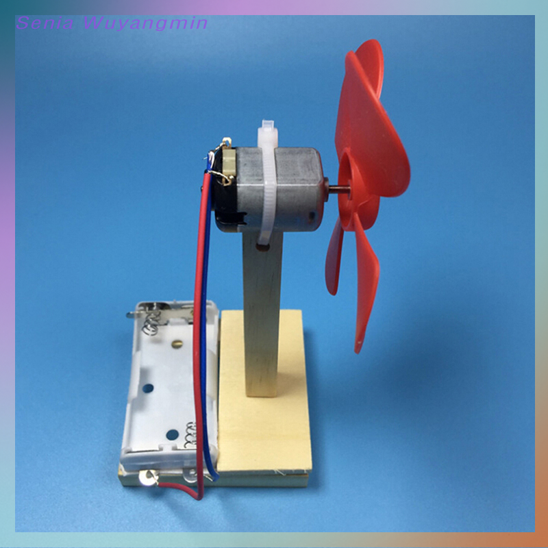 Senia DIY Electric Fan Experiment Model Physics Science Elementary Education Toys