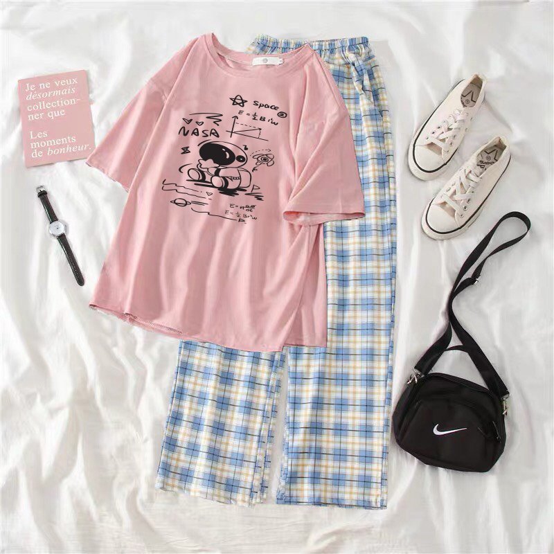 SET PHI HÀNH GIA NASA  MIX QUẦN KẺ