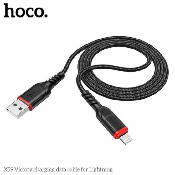 [BH 12 Tháng] Dây Cáp Sạc Nhanh Hoco X59 Lighning/TypeC/MicroUSB