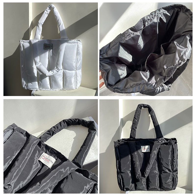 C&K New lightweight bag Soft and comfortable tote bag Collapsible high-capacity pack Shoulder computer bag