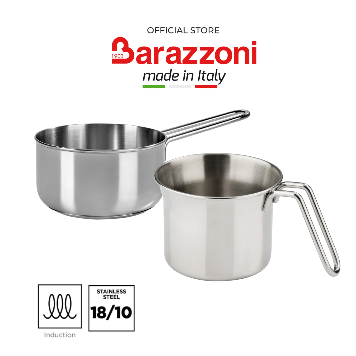 Barazzoni My Lady 両手鍋 ∅28×H10.6cm イタリア製 Amazon.com