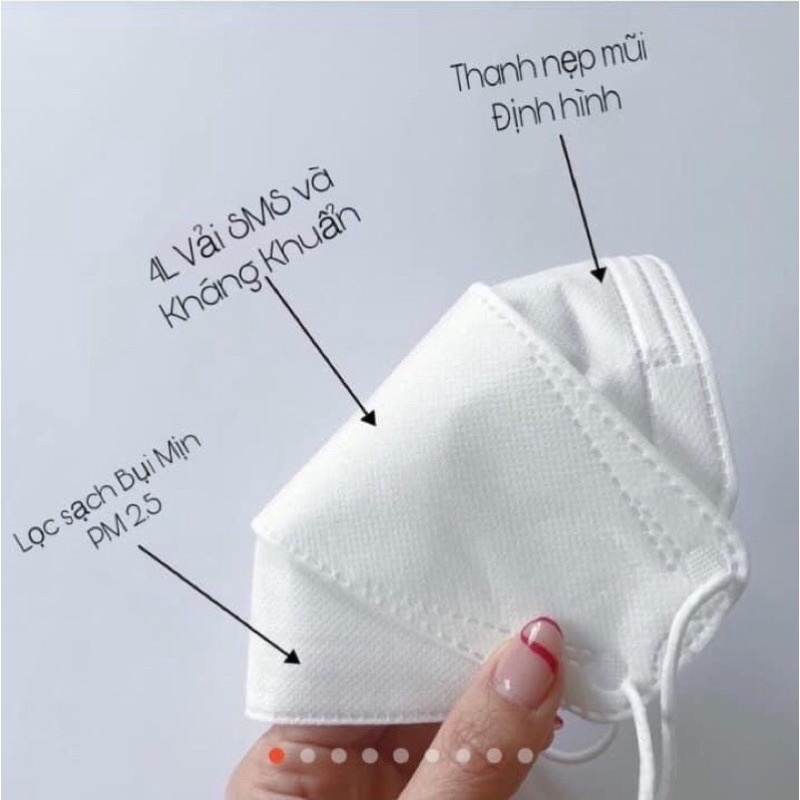 Khẩu Trang KF94 4D Mask Gói 10 Cái