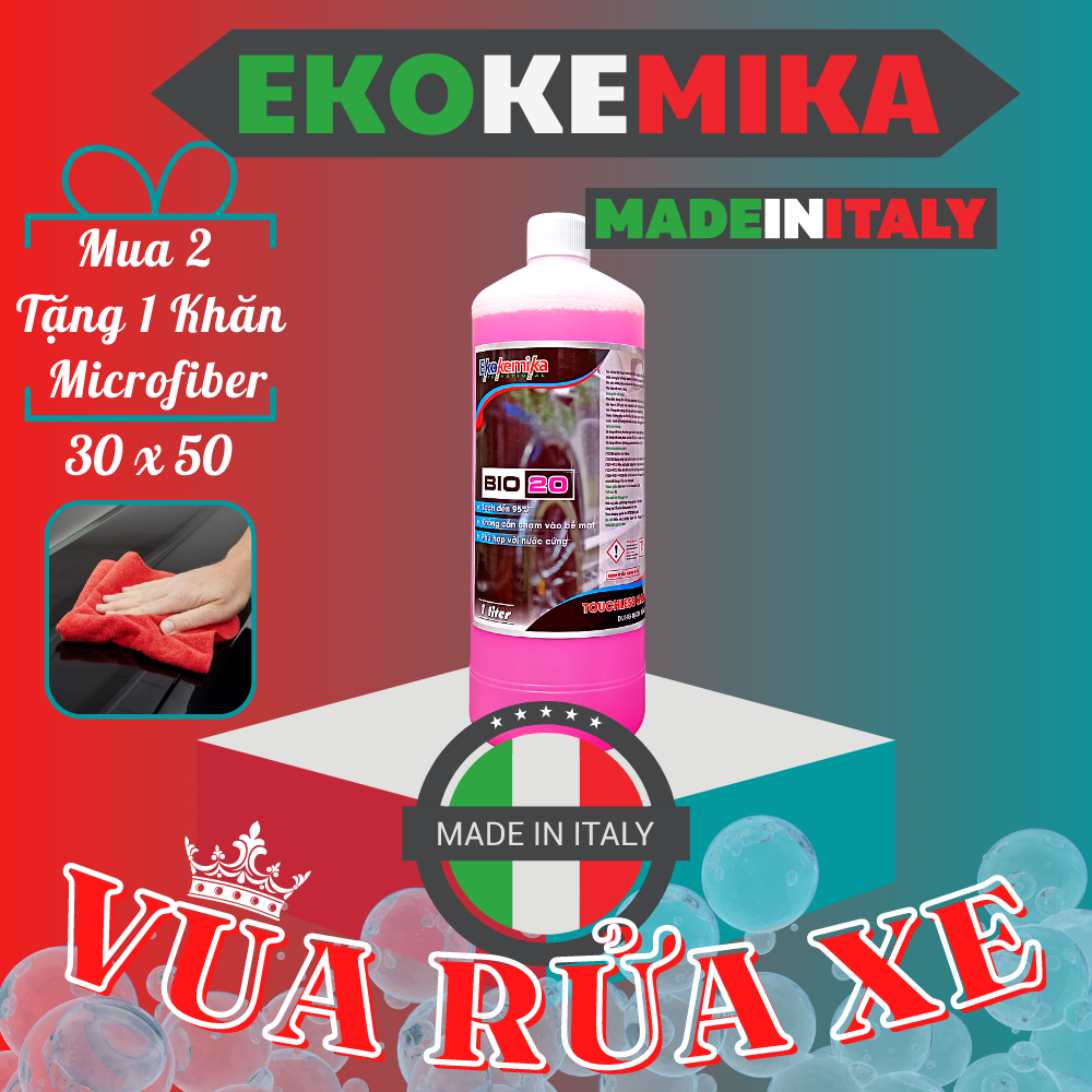 Dung Dịch Rửa Xe Không Chạm Ekokemika Bio 20