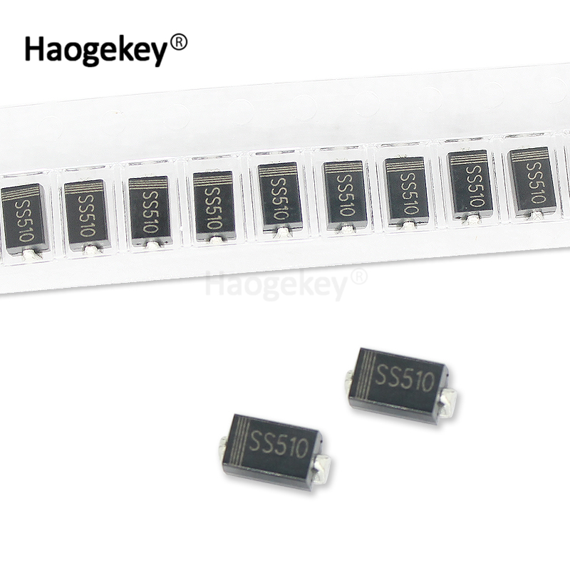 50 Chiếc Diode Schottky SS510 SR5100 SMA 5A 100V