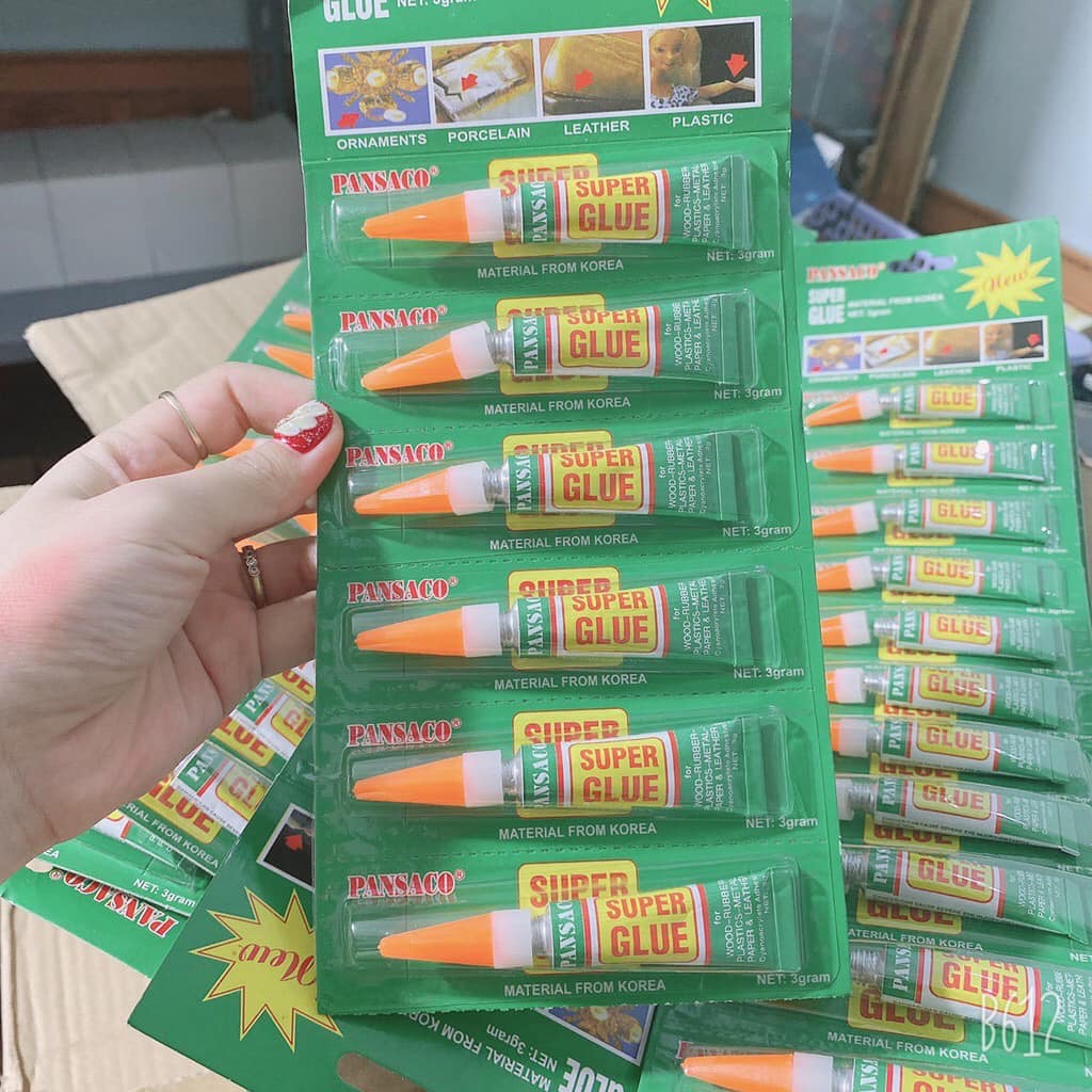 SET 2 Lọ Keo dán đa năng Super Glue siêu dính