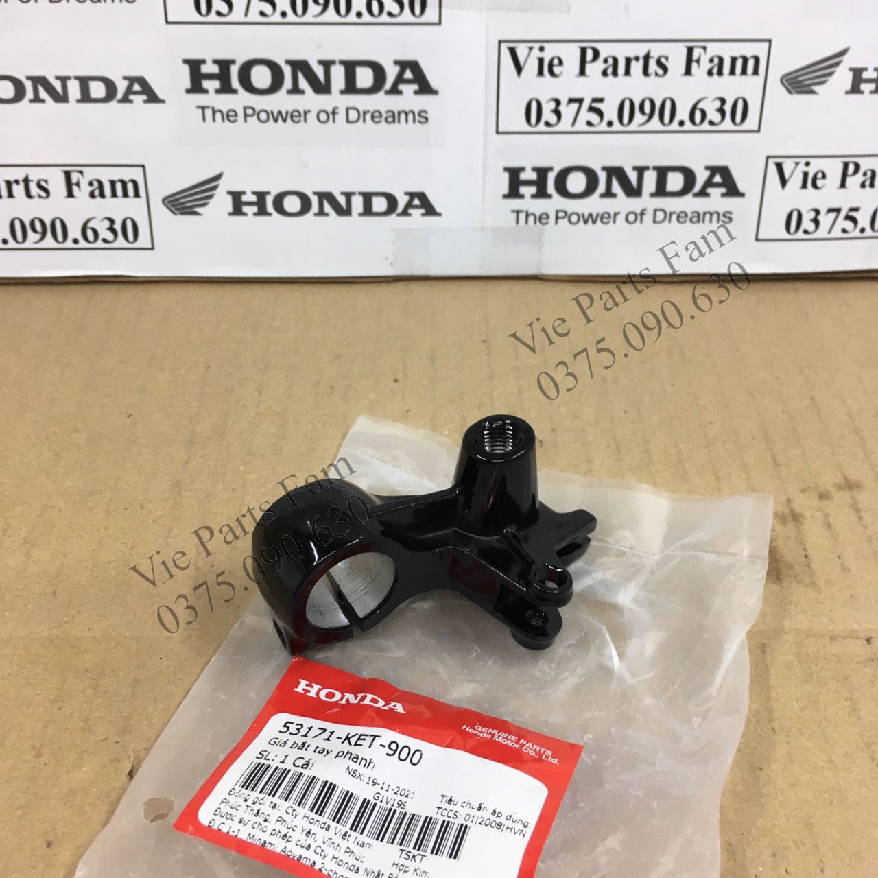 Cùm tay thắng, chân kính Wave nhỏ 2 bóng đời đầu, hàng din Honda mới 100%
