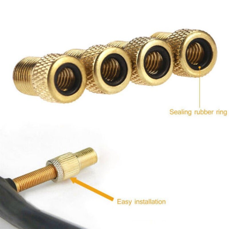 Tire Valve Clip Pump Nozzle Clamp Adapter Zinc Alloy Bicycle Pump Converter UK Valve Into US Valve