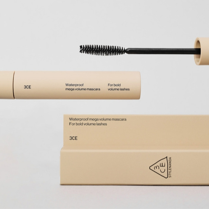 Chuốt Mi 3ce Waterproof Mega Volume Mascara Dày Dài Cong Mi