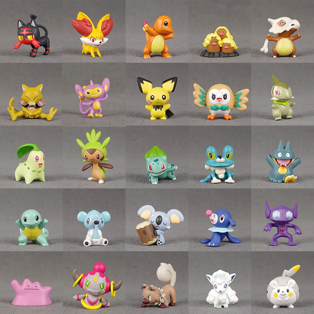 [HCM] - Combo mix 5, 10 mô hình Pokemon nhiều mẫu đa dạng