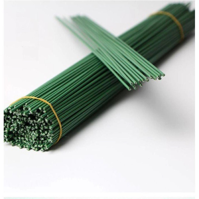 Bó 100/50/20 cành kẽm làm hoa 40cm-làm hoa giấy nhún 30cm
