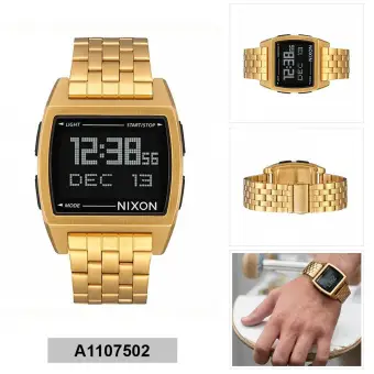 nixon gold digital