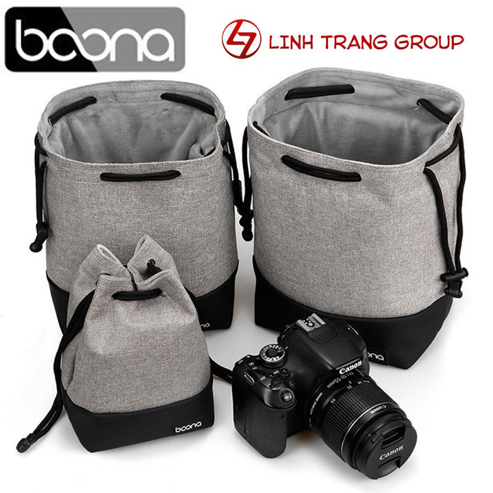 Túi đựng máy ảnh thời trang 3 lớp Baona BN-H006/7/8 - Oz120