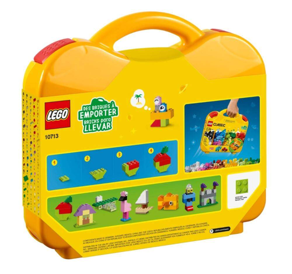 LEGO® 10713 Classic Creative Suitcase 213pcs 4+ lego Đồ chơi gạch