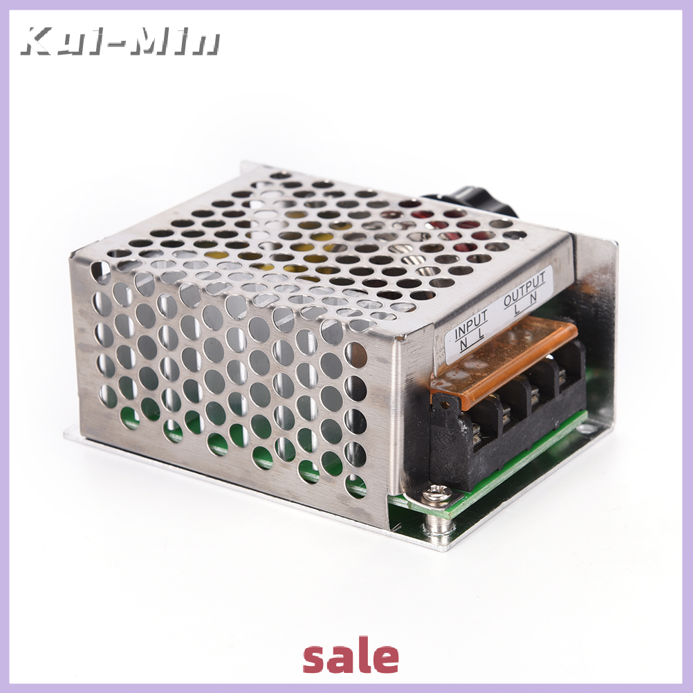 Kui-Min 4000W 220V AC SCR Motor Speed Light Controller Module Voltage Regulator Dimmer Hot Sale