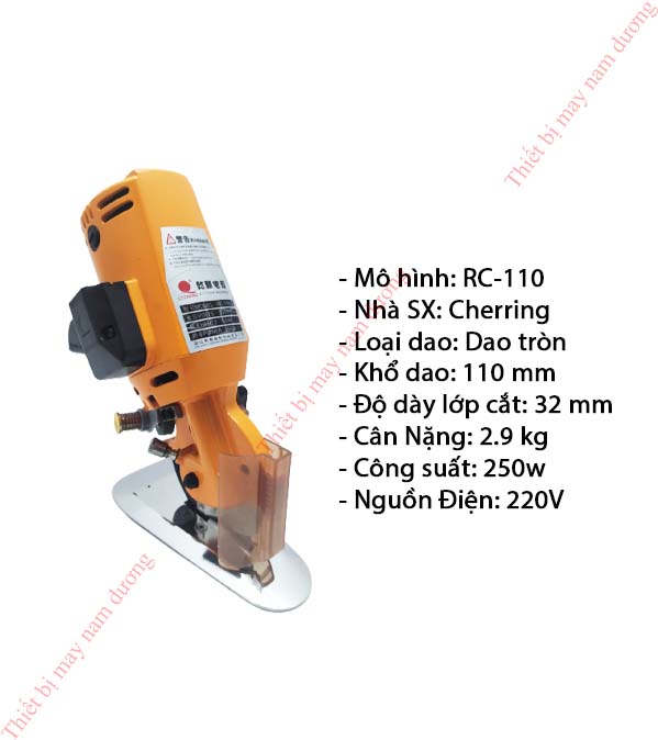 Máy cắt vải cầm tay CHERING RC - 110