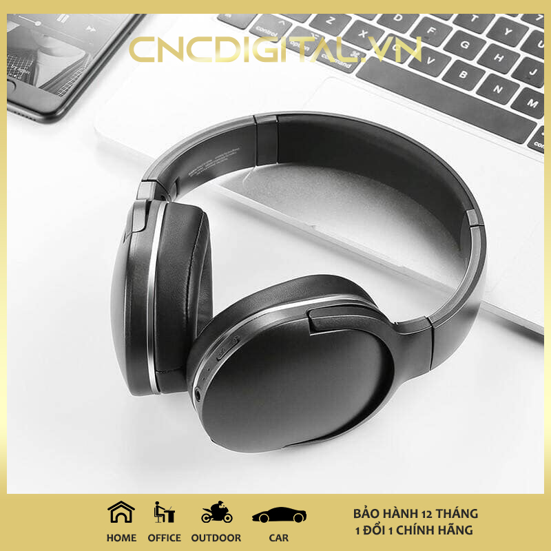 Tai nghe trùm tai không dây cao cấp baseus encok wireless headphone d02 - ảnh sản phẩm 6