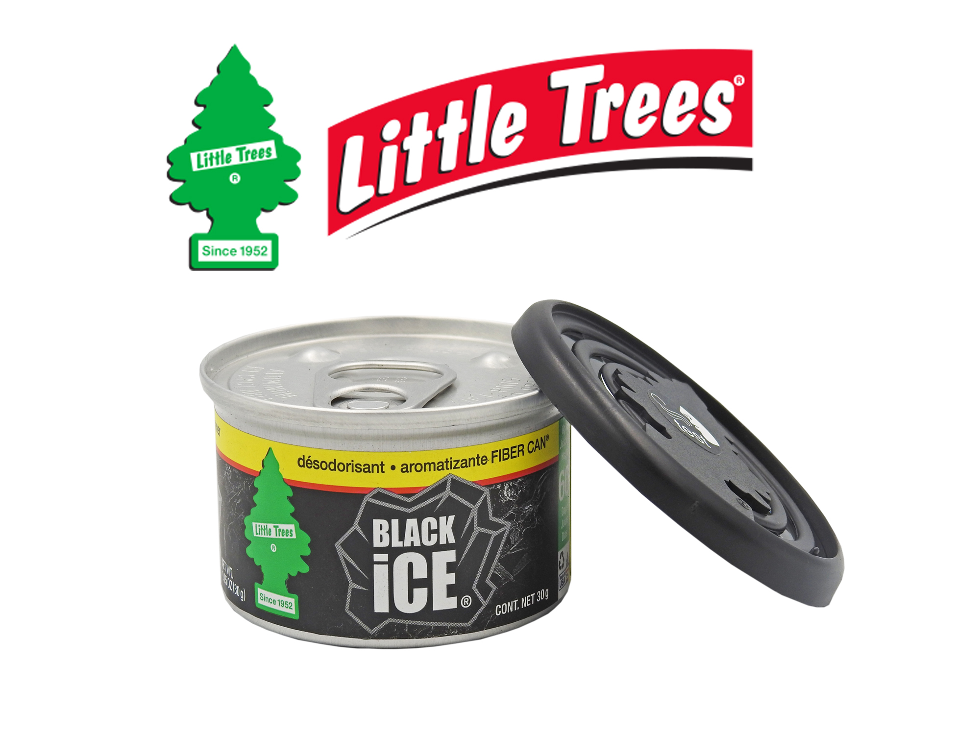 Little Trees Fiber Can Black Ice Air Freshener Lazada PH