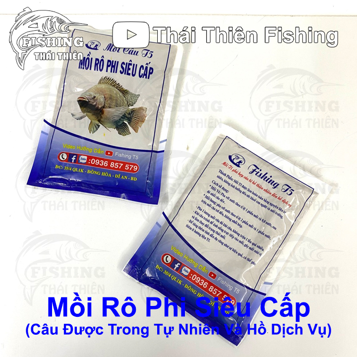 Mồi Câu Cá Rô Phi Siêu Cấp T5