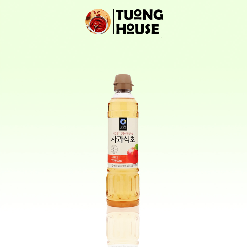 Dấm (giấm) táo DAESANG Apple Vinegar - Chai 500ml thơm ngon