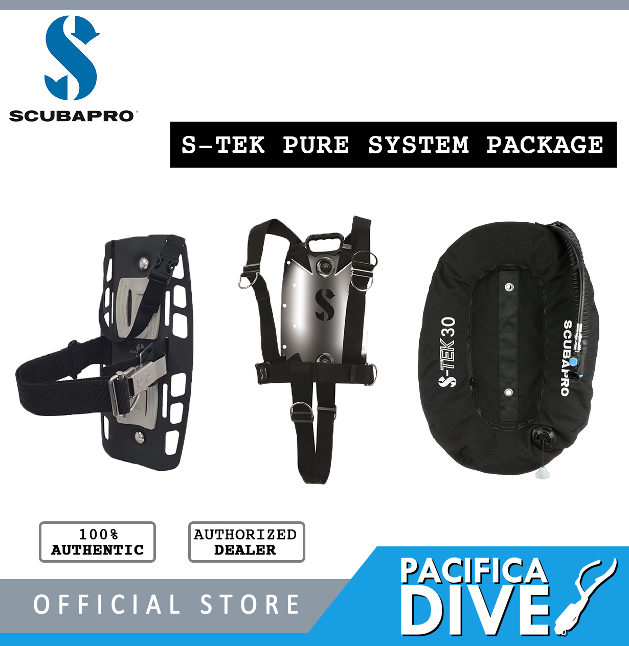 SCUBAPRO, STek Pure System Package Lazada PH