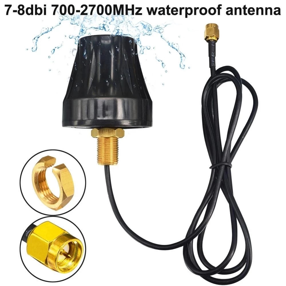 4g 3g 2g antenna waterproof outdoor panel 8dbi 700-2700mhz lte antenna sma male omnidirectional antenna