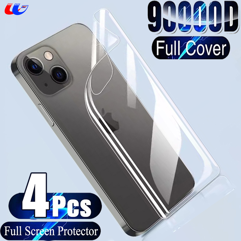 JINGYANG 2Pcs Back Screen Protector Film For iPhone 15 Pro Max Hydrogel Film  Not Glass 