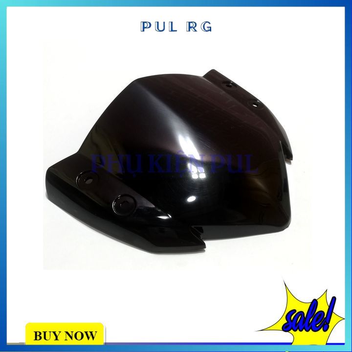 Mão ốp đầu xe Exciter 135 mẫu indo màu đen siêu ngầu