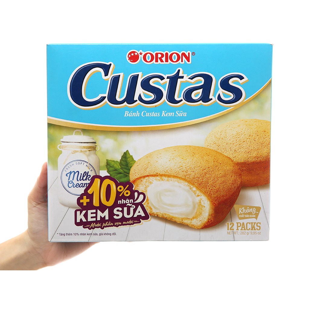 Bánh Trứng Custas Hộp 282g (TN)
